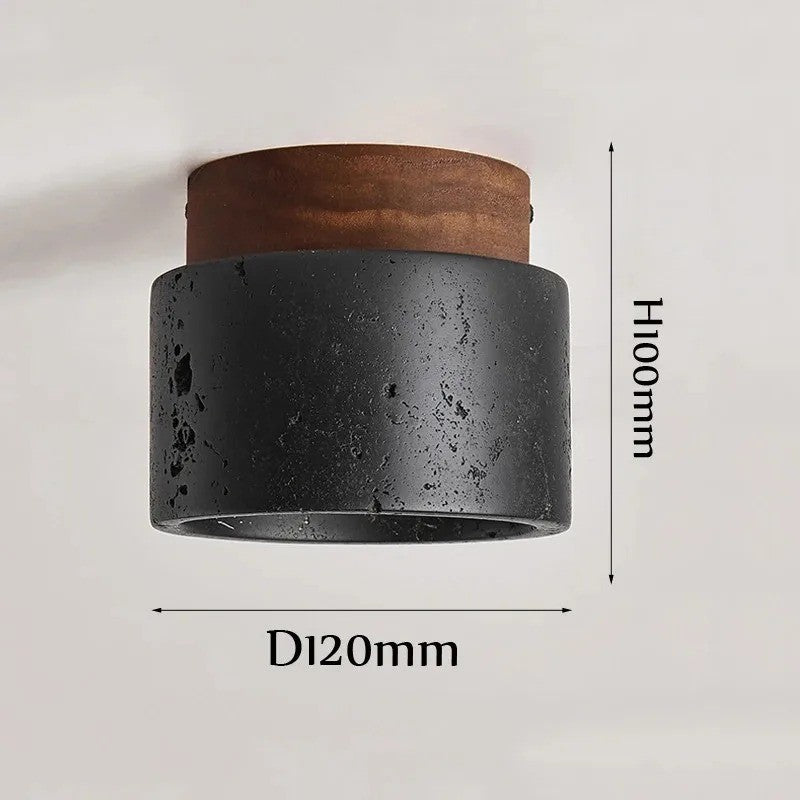 New Decorative LED Corridor Balcony Ceiling Stone Lamp